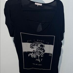Black Graphic Women's Tee